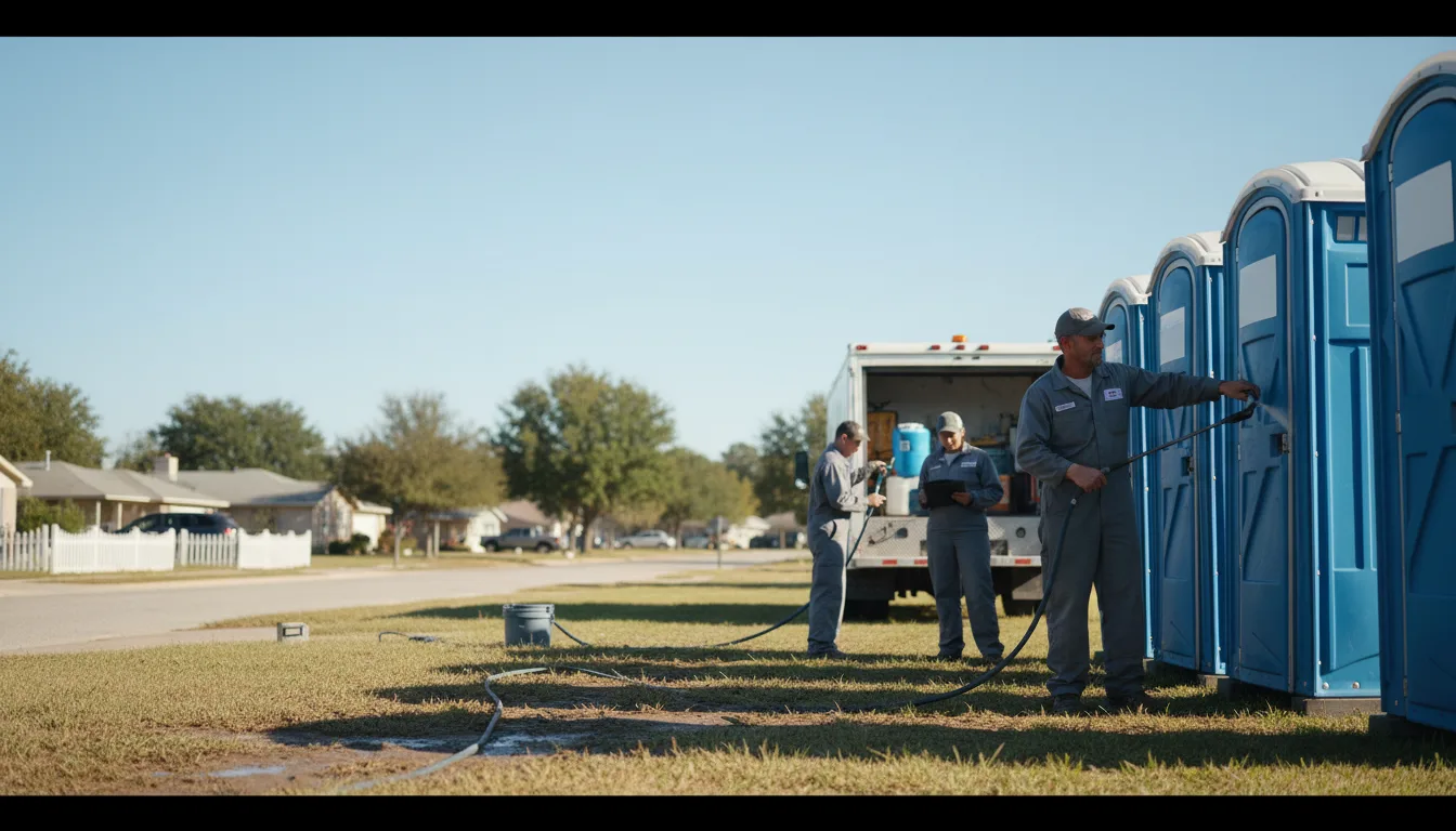 Long-Term Portable Toilet Rental in Fulshear, TX near me